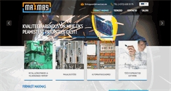Desktop Screenshot of maxmas.ee